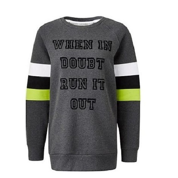 SIMPLY BE LABEL BE LOGO SWEATSHIRT - GRAY PLUS SIZE 18W (BRAND NEW) - Picture 1 of 5